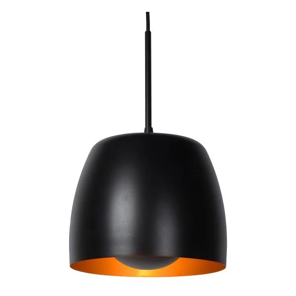 Lucide NOLAN - Pendant light - 3xE27 - Black - detail 3